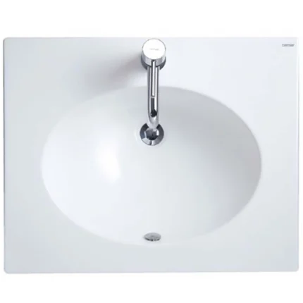 Chậu rửa mặt lavabo CAESAR LF5026 dương vành