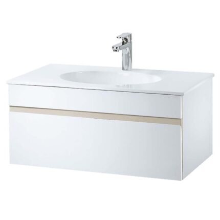 Bộ tủ lavabo CAESAR LF5026 + EH05026DDV treo tường