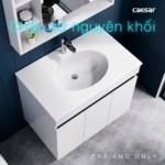 Bộ tủ lavabo CAESAR LF5026 + EH15026AV treo tường - Ảnh 3