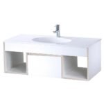 Bộ tủ lavabo CAESAR LF5028 + EH05028DDV treo tường
