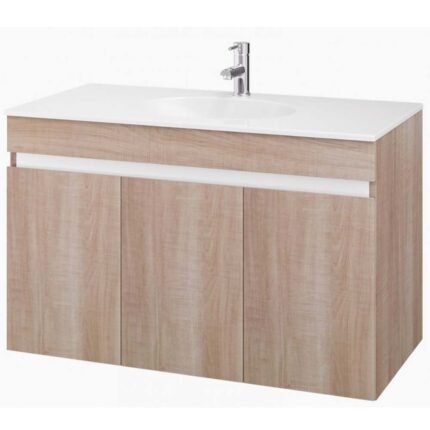 Bộ tủ lavabo CAESAR LF5028 + EH15028AW7V treo tường