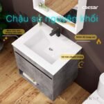 Bộ tủ lavabo CAESAR LF5030 + EH05030ASV treo tường - Ảnh 3