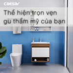 Tủ lavabo CAESAR EH05030AWV treo tường - Ảnh 6