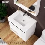 Chậu rửa mặt lavabo CAESAR LF5032 dương vành - Ảnh 3