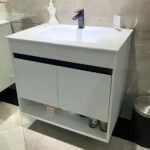 Bộ tủ lavabo CAESAR LF5032 + EH15032AV treo tường - Ảnh 2