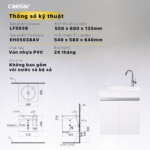 Tủ lavabo CAESAR EH05038AV treo tường - Ảnh 7