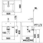 Chậu rửa mặt lavabo CAESAR LF5236 đặt bàn - Ảnh 6