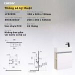 Tủ lavabo CAESAR EH05239AV treo tường - Ảnh 7