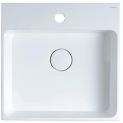 Chậu rửa mặt lavabo CAESAR LF5253 đặt bàn (bao gồm ống xả và nắp sứ)