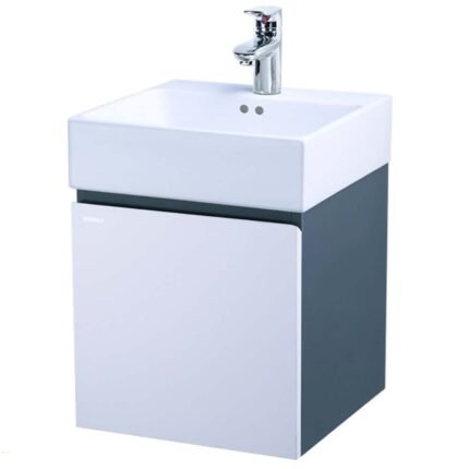 Bộ tủ lavabo CAESAR LF5255 + EH05255ATGV treo tường