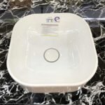 Chậu rửa mặt lavabo CAESAR LF5256 đặt bàn (bao gồm ống xả và nắp sứ) - Ảnh 2