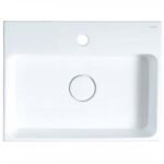 Chậu rửa mặt lavabo CAESAR LF5259 đặt bàn (bao gồm ống xả và nắp sứ)