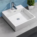 Chậu rửa mặt lavabo CAESAR LF5261 đặt bàn - Ảnh 2