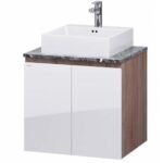 Bộ tủ lavabo CAESAR LF5261 + EH46001AWV treo tường