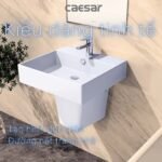 Chậu rửa mặt lavabo CAESAR LF5263 đặt bàn - Ảnh 5