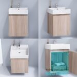 Tủ lavabo CAESAR EH05261AWV treo tường - Ảnh 3