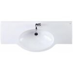 Chậu rửa mặt lavabo CAESAR LF5324 dương vành