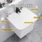 Tủ lavabo CAESAR EH05370AV treo tường - Ảnh 5