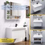 Tủ lavabo CAESAR EH05374AV treo tường - Ảnh 5