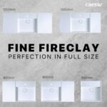 Chậu rửa mặt lavabo CAESAR LF5384 đặt bàn (bao gồm ống xả và nắp sứ) - Ảnh 7