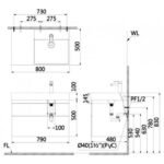 Chậu rửa mặt lavabo CAESAR LF5384 đặt bàn (bao gồm ống xả và nắp sứ) - Ảnh 8
