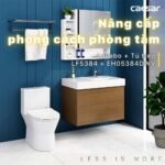 Tủ lavabo CAESAR EH05384DWV treo tường - Ảnh 2