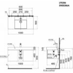 Chậu rửa mặt lavabo CAESAR LF5386 đặt bàn (bao gồm ống xả và nắp sứ) - Ảnh 8