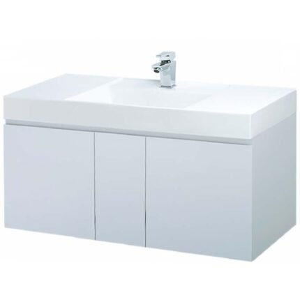 Bộ tủ lavabo CAESAR LF5386 + EH05386AV treo tường
