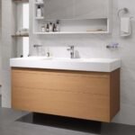 Tủ lavabo CAESAR EH05386DWV treo tường - Ảnh 2