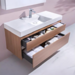 Bộ tủ lavabo CAESAR LF5388 + EH05388DWV treo tường - Ảnh 5