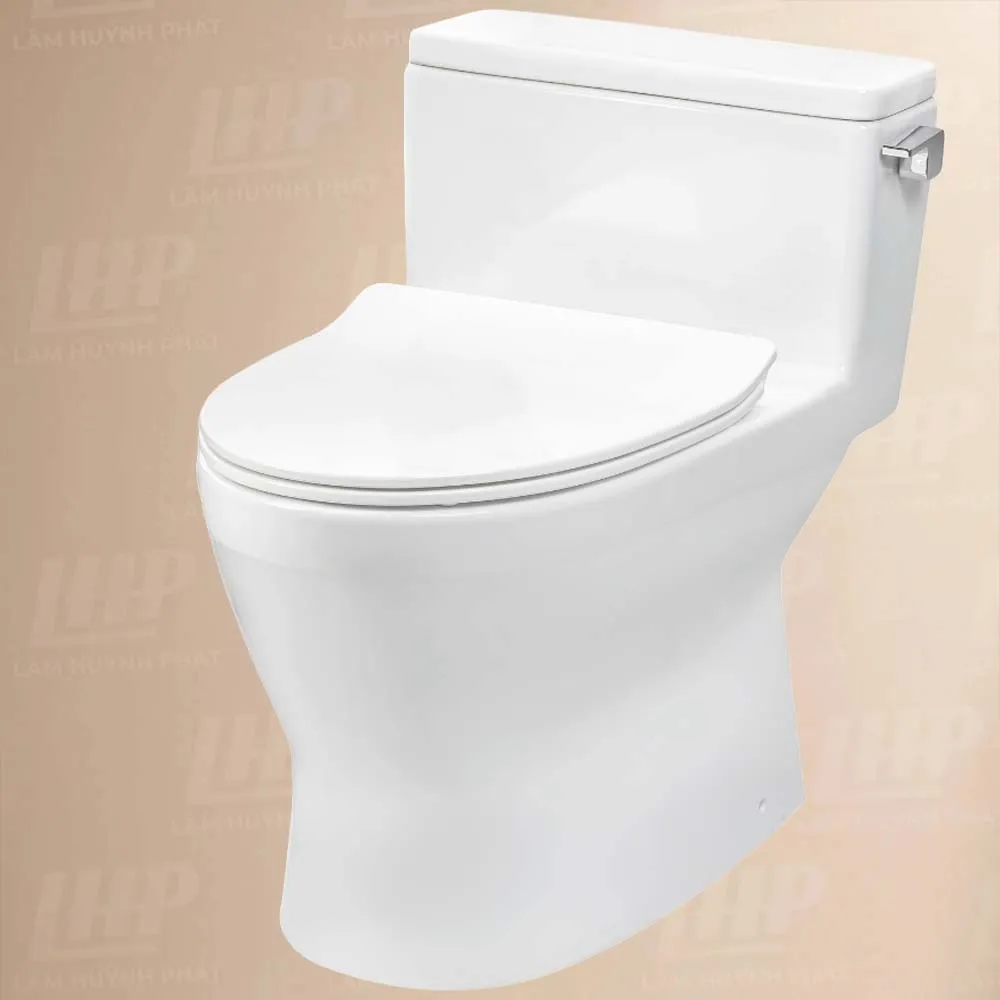 Bồn cầu TOTO MS188VKT8#XW Bồn cầu TOTO MS188VKT8#XW/ T53P100VR 1 khối nắp êm TC600VS - Ảnh 1