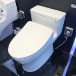 Bồn cầu TOTO MS188VKW11#XW/ T53P100VR 1 khối nắp điện tử TCF4911Z , xả gạt - Ảnh 4