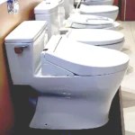 Bồn cầu TOTO MS188VKW14#XW/ T53P100VR 1 khối nắp điện tử TCF24410AAA, xả gạt - Ảnh 3