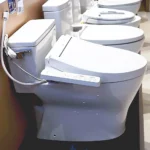 Bồn cầu TOTO MS188VKW16#XW/ T53P100VR 1 khối, nắp điện tử TCF23410AAA, xả gạt - Ảnh 3