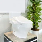 Bồn cầu TOTO MS857CDW17#XW 1 khối, nắp điện tử TCF23460AAA - Ảnh 2