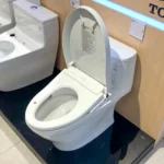 Bồn cầu TOTO MS887CRW23#XW 1 khối (Giấu dây), nắp điện tử Washlet TCF47360GAA S7, xả gạt - Ảnh 7