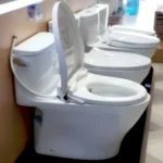 Bồn cầu TOTO MS887RE2#XW 1 khối nắp rửa cơ TCW07S, xả gạt - Ảnh 6