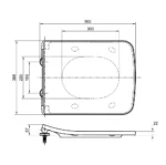 Nắp bồn cầu TOTO TC512A - Ảnh 4