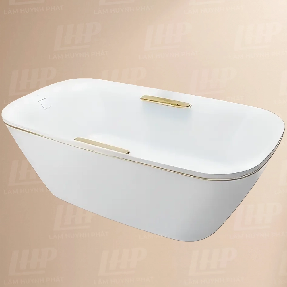 Bồn tắm TOTO NEOREST PJY1886HPWMGE#GW Bồn tắm TOTO NEOREST PJY1886HPWMNE#GW/ TVBF412 đá cẩm thạch đặt sàn, có tay vịn, kèm ống thải TVBF412 - Ảnh 1