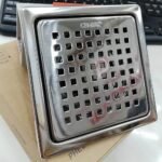 Phễu thoát sàn CAESAR ST1414L vuông 140x140 mm (Ø90) - Ảnh 4