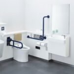 Thanh tay vịn TOTO T113BL9/ T110D3R (x3) (dạng chữ L) - Ảnh 4