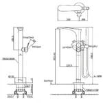 Sen cây bồn tắm TOTO TBG01306BA/ TBN01105B - Ảnh 8