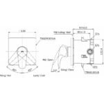 Van điều chỉnh nhiệt độ TOTO TBG08303VA dòng GC (không kèm phụ kiện âm tường) - Ảnh 6