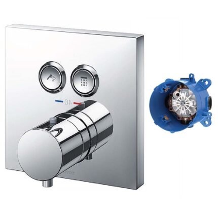 Van điều chỉnh nhiệt độ TOTO TBV02402B/ TBN01001B (loại nút nhấn)