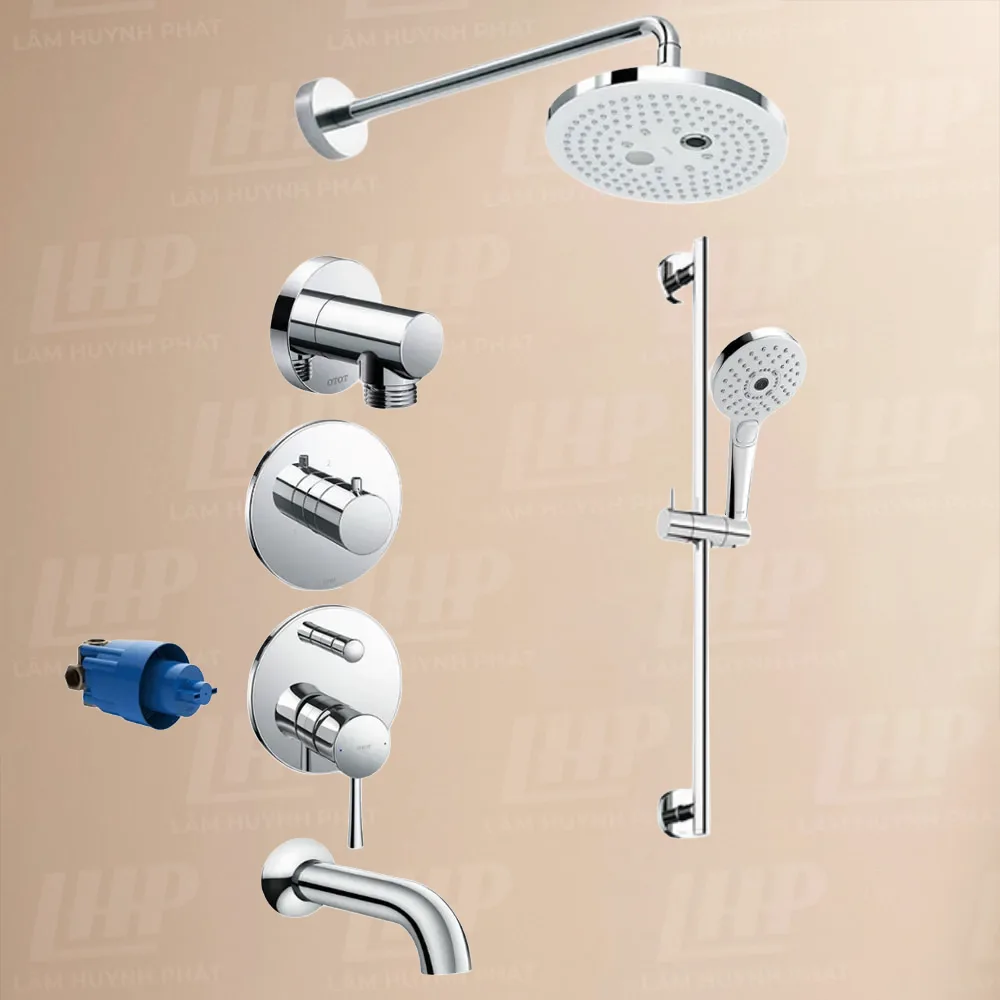 Sen cây TOTO GLOBAL FITTINGS TBW01004A Sen cây TOTO GLOBAL FITTINGS TBW01004A