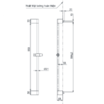 Thanh trượt sen tắm TOTO TBW07018A - Ảnh 6