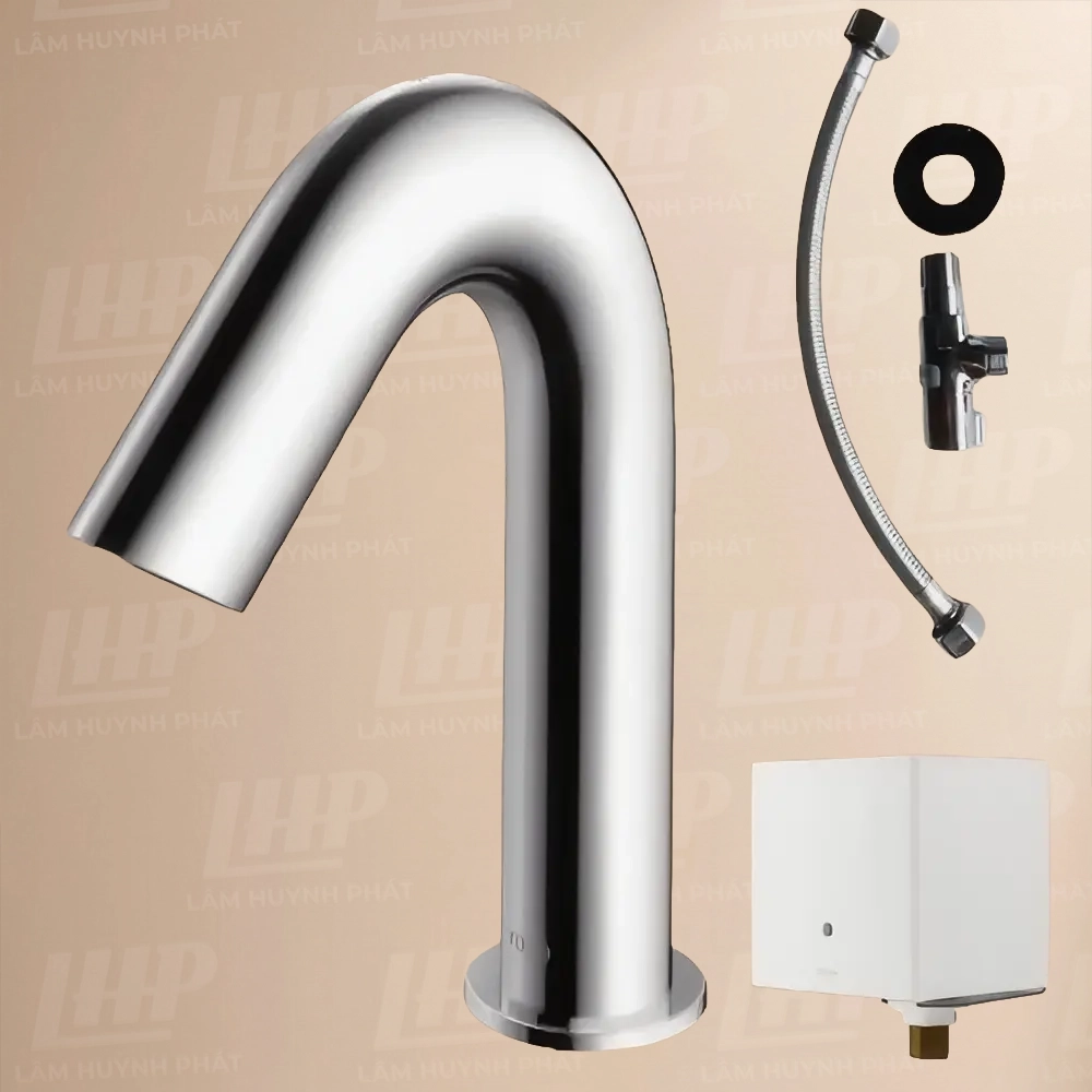 Vòi lavabo TOTO TLE28002V/ TLE03502A1/ TLN01102A Vòi lavabo TOTO TLE28002V/ TLE01502V/ TLN01103A/ TLE05701A cảm ứng (bao gồm bộ điều khiển, van cấp, van điều chỉnh nhiệt độ) - Ảnh 1