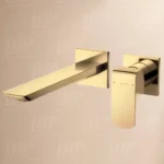 Vòi Lavabo TOTO TLG02311BB#PFG nóng lạnh, gắn tường, dòng GR (2 lỗ), màu vàng Pháp bóng