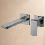 Vòi Lavabo TOTO TLG02311BB#BN nóng lạnh, gắn tường, dòng GR (2 lỗ), màu Nikel mờ