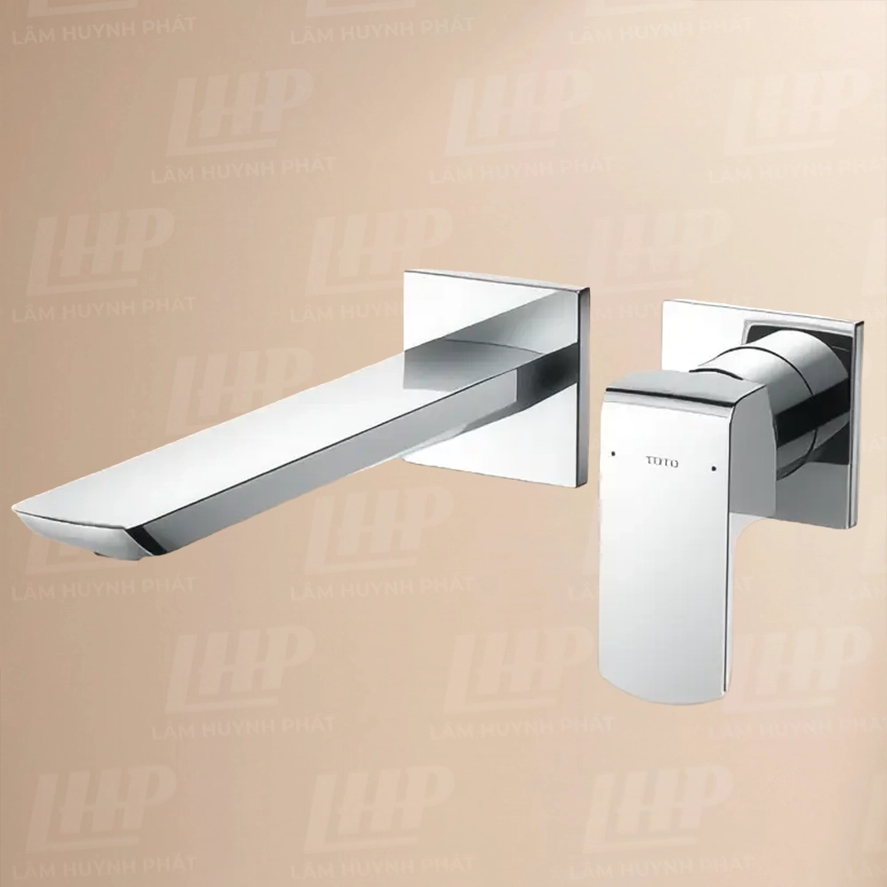 Vòi Lavabo TOTO TLG02311BB Vòi Lavabo TOTO TLG02311BB nóng lạnh, gắn tường, dòng GR (2 lỗ) - Ảnh 1